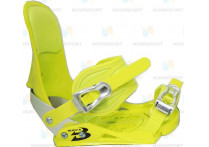 Сноуборд.крепления Bonza Zombie Yellow