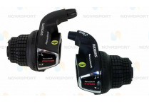 Шифтер Shimano Tourney SL-RS 35 лев/пр 3x7ск тр.+оплетк ESLRS35P7A
