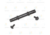 Вал каретки под квадрат 124.5mm DN3S