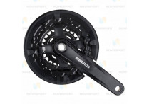 Шатун Shimano Tourney TY701 175мм 42/34/24 черный EFCTY701E244CL1				