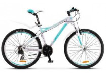 Велосипед Stels Miss-8300 V Белый/Бирюзовый (16 г)