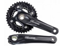 Шатун Shimano Deore М615 175 мм черный с кареткой EFCM615E86XL				