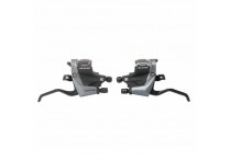 Шифтер/тормозная ручка Shimano Alivio M4000 лев/пр 3x9ск тр.+оплетк ESTM4000PA				