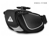 под седло sh3-111sr-27, 0,3л, 14х9,5х6см, полиэстер 600d+синт.кожа, чёрная