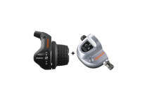 Шифтер Shimano Nexus 3S41E, 3ск, с bell crank 6, оплетк, 2300мм черн, коротк. ручк. ASL3S41E230LS		