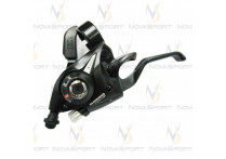Шифтер/тормозная ручка Shimano Tourney ST-EF51 лев 3ск черный тр.+оплетк ESTEF51LSBL2P