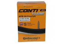 Камера 26x2.3-2.7' Continental MTB 26 Freeride вело нип. 42мм (285гр.) (01817310000)