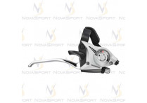 Шифтер/тормозная ручка Shimano Tourney EF51 лев/пр 3x8ск тр+оплетк цв. черн. ESTEF51P8AL