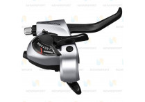 Шифтер/тормозная ручка Shimano Tourney ТХ800 черный 3ск 1800мм ESTTX800LBL				