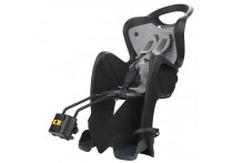 Сиденье заднее MR FOX STANDARD B-FIX BLACK LUX, крепление на подседельную трубу