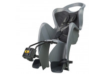 Сиденье заднее MR FOX STANDARD B-FIX SILVER LUX, крепление на подседельную трубу