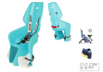 Сидение заднее BELLELLI LOTUS Standard MULTIFIX небесно-голубое для ребёнка весом до 22 кг