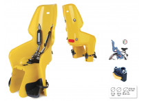 Сидение заднее BELLELLI LOTUS Standard MULTIFIX горчично-жёлтое для ребёнка весом до 22 кг