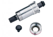 NECO Каретка B920AL под квадрат, BSA 1.37”x24T, R/L. 73MM/122,5мм. Ось 10В21, алюминиевые чашки, стальной корпус, 2 промподшипника. Вес 302г. Назначение: MTB, Road, в торг.уп.