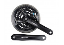 Система Shimano Acera, M361, 175мм, Кв, 42/32/22T, защ, черн