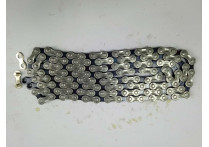 Цепь Z50, 7 скоростей индексная, 1/2x3/32"x116L, серая, с соед.звеном, в торговой упаковке