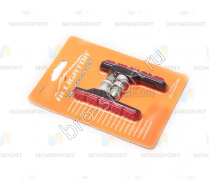 Тормозные колодки V-brake Alligator VB-610BR 72mm
