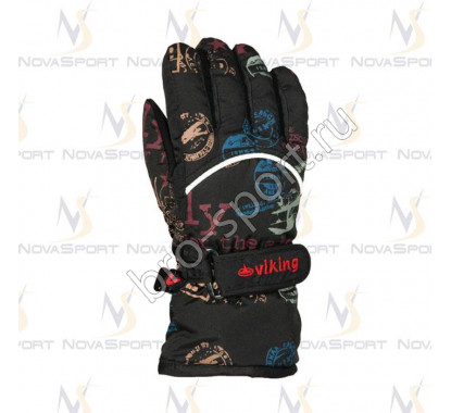 Лыжные перчатки Viking Aviator Black
