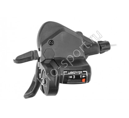 Шифтер Microshift TS-39-3L левый 3ск 1800 мм/590122