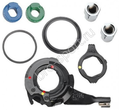 З/ч к план. втулке Shimano, для 8ск втулк, стоп шайбы (8R/8L), колпачк гайк, CJ-8S20 KSM8S31A0110A