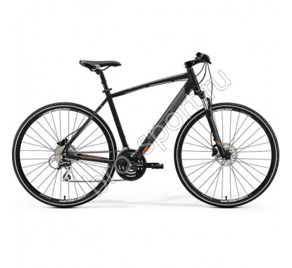 Велосипед Merida Crossway 20-D MattBlack (Orange) 2019