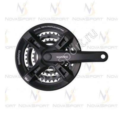 Шатун Shimano Tourney EFCM171C888C3