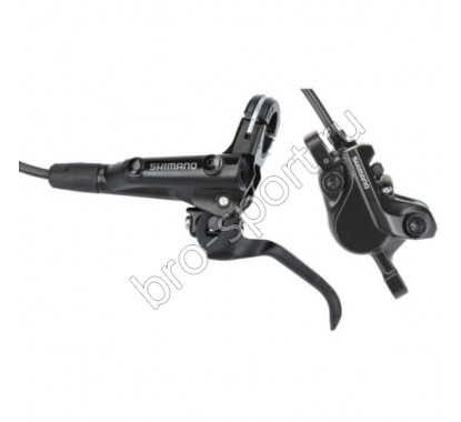 Тормоз дисковый Shimano MT501 BL(лев)/BR(передн) 1000мм черный EMT5012KLFPRA100