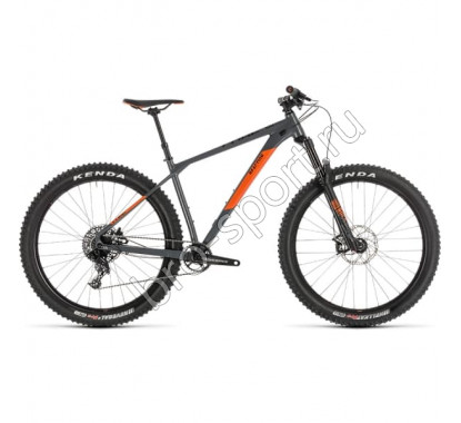 Велосипед CUBE REACTION TM PRO 27.5 (grey'n'orange) 2019