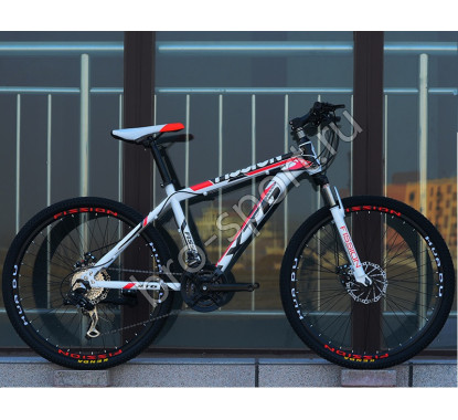 Велосипед Fission XT6 Белый с красным на спицах
