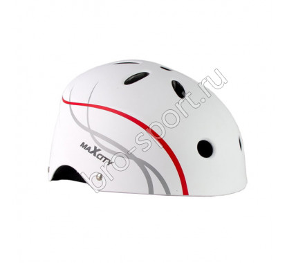 Шлем д/роллеров Max City Roller Liner MC-PH000114 Белый