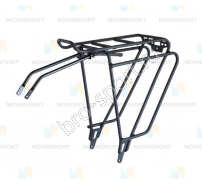 Багажник Bontrager Backrack Deluxe S Black, Rear Fit Size 33-54cm