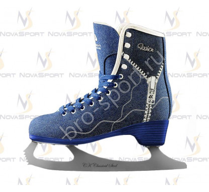 Коньки Fashion Jeans Blue Lux