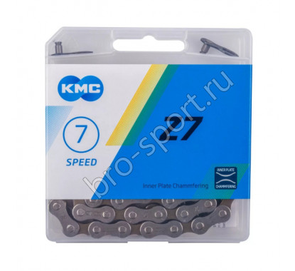 Цепь вело Z7 КМС 116 звеньев 7 ск