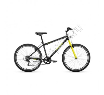 Велосипед 26' Altair MTB HT 26 1.0 6 ск Черный/Желтый 19-20 г